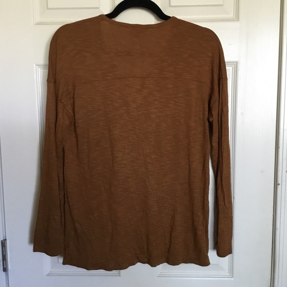 Madewell Anthem long sleeve vneck tee sz.XXS $25 - Picture 5 of 5